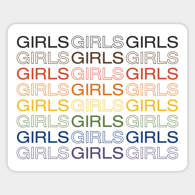 Girls Girls Girls Sticker by lavenderhearts